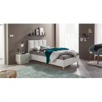 Westfalia Polsterbett, beige (creme), Liegefläche Länge B: 200cm x 120cm, Strukturstoff, 7-Zonen-Kaltschaummatratze H2, SCHLAFKOMFORT, Betten, Polsterbett