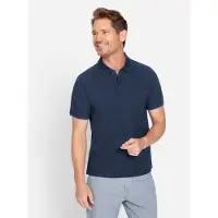 Catamaran Poloshirt "Kurzarm-Poloshirt", Herren, Gr. 44/46, blau (dunkelblau), 60% Baumwolle, 40% Polyester, unifarben, Shirts Poloshirt