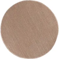 Sehrazat Teppich "LIMA, auch als Läufer" rund 10 mm Höhe Kurzflor, Linienstruktur, leichter Glanz, Wohnzimmer