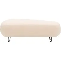 JOOP! Hocker "Looks XVI", beige (creme), B:143cm H:46cm T:80cm, 100% Polyester, LOOKS BY WOLFGANG JOOP, Hocker, Hocker