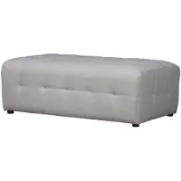 Home affaire Polsterhocker "Nosia", grau (hellgrau), B:120cm H:47cm T:70cm, 100% Polyester, Hocker, Polsterhocker, passend zur Serie