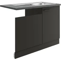 Optifit "Palma" Breite 110 cm, geeignet für teilintegrierte Geschirrspüler