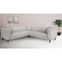 Home affaire Ecksofa "AGNIA L-Form B/T/H: 244/244/71 cm", beige (creme), B:244cm H:71,5cm T:244cm, 100% Polyester, Sofas, Ecksofa, incl. Zierkissen, gleichschenklig, auch in Cord