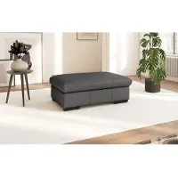 Sit&More Polsterhocker SIT & MORE "Alcudia", braun (mocca), Hocker, B/H/T: 101cm x 43cm x 68cm, NaturLEDER, Polsterhocker, B:101cm H:43cm T:68cm