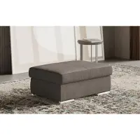 Sit&More Polsterhocker SIT & MORE "Broadway", braun (schlamm), B:99cm H:42cm T:65cm, 100% Polyester, Hocker, Polsterhocker