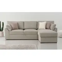 Otto Home Ecksofa "Citry", braun (cappuccino), B:246cm H:88cm T:156cm, 100% polyester, Sofas, Ecksofa, Breite 246 cm, Chenille, Bettfunktion, Bettkasten, L-Form