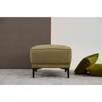 Otto Home Hocker "Oland Struktur fein Polsterhocker", grün (olive), B:56cm H:45cm T:58cm, 100% Polyester, Hocker, Hocker, passend zur Serie OLAND