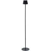 Otto Home LED Außen-Stehlampe "Helliot", schwarz (schwarz matt), H:125cm Ø:20cm, Leuchten, LED Außen-Stehlampe, LED Akku-Leuchte, 125 cm, 340 lm, 3000K, Touchdimmer