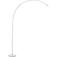 My Home Bogenlampe "Irria", silber (silberfarben), 1, H: 179cm, 1 Stk., Leuchten, 179 cm, 1300 lm, 3000-6500 K, dimmbar, CCT, Bogenlampe