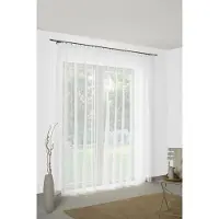 Wirth Gardine "Manuela", weiß, B:900cm H:175cm, Voile, Polyester, Gardinen, Gardine, Store