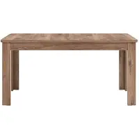 Home affaire Esstisch "Jersey, 160 cm ausziehbare Tischplatte bis 200 cm", braun (flagstaf oak), H:76,5cm T:90,5cm, Tische, Esstisch, in verschiedenen modernen Farben für eine moderne Küche