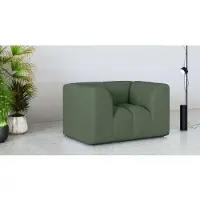 Otto Home Sessel "TUURE Verlässliche Qualität, moderne Steppung, Breite 134cm", grün, B:134cm H:81cm T:94cm, 100% Polyester, Sessel, Sessel, Bubble Optik, hoher Sitzkomfort, Wellenunterfederung