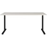 Germania 1100000002199 "GW-Profi 3.0", schwarz (lichtgrau, schwarz, schwarz, lichtgrau), B:180cm H:80cm T:80cm, Tische, 1100000002199, höhenverstellbar (70- 80 cm), in 2 Breiten, Made in Germany