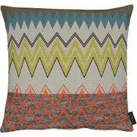 Apelt Dekokissen "Ipanema" Gr. 1, bunt (grau, multi), B:49cm H:0,5cm L:49cm, Obermaterial: 70% Polyester, 20% Baumwolle, 10% Polyacryl, Dekokissen_Sitzkissen_Kissenhüllen, Dekokissen