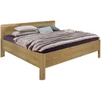Wiemann 1100000002199 "Bern, Bettgestell, Bettrahmen, für Schlafzimmer", beige (bianco, eiche, dekor), B:169cm H:88cm L:217cm, Betten, 1100000002199, verschiedene Größen und Farben, in Komforthöhe