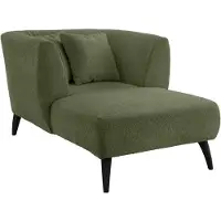 Home affaire Relaxsessel "Colori Love Seat, bequem, geschwungene Armlehnen, Designsessel", grün (moosgrün), B:108cm H:84cm T:155cm, 100% Polyester, Sessel, Relaxsessel