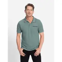 Catamaran 1100000002199 "Kurzarm-Poloshirt", Herren, Gr. 44/46, grün (jade), 100% Baumwolle, unifarben, Shirts 1100000002199