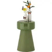 Paroli Beistelltisch , grün (grün, grün, grün), B:30cm H:47cm T:30cm, Tische, Beistelltisch