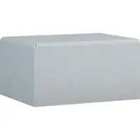 Hager Tehalit Endstück a. Zink/Druckguss 30x45mm verkehrsweiß LFS300456 vws