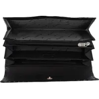 Esquire Geldbörse Nizza Long Wallet Black schwarz
