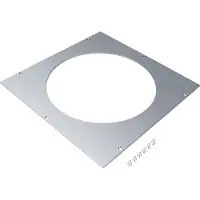 Hager UDM3275R10 Montagedeckel für Universal-Bodendose Größe 3 gestanzt R10 rund 275mm