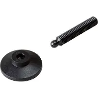Hager BKBNSD35A Nivellierset M8x35mm, 100 Stück, Schrauben und Füße mit Dämpfung für BKB/BKG