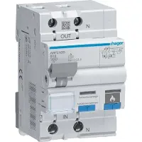 Hager ARF510D Fehlerlichtbogen-Schutzeinrichtung AFDD mit FI-LS 1P+N 10kA B-10A 30mA Typ A 3M