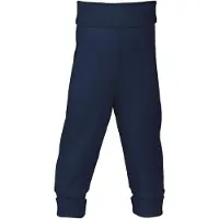 Engel - Baby Hose mit Nabelbund - Merinounterwäsche Gr 50/56 blau
