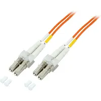 EFB Elektronik EFB O0310.45 Duplex Jumper LC-LC 50/125μ, OM2, LSZH, orange, 2.0mm, 45m O031045