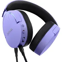 Trust GXT 490P FAYZO, Kabelgebunden, Gaming, 20 - 20000 Hz, 290 g, Kopfhörer, Schwarz, Violett