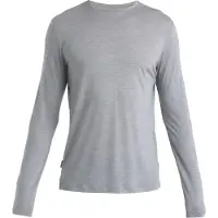 Icebreaker M Mer 125 Cool-lite Sphere III Long Sleeve Tee metro hthr (IB016) XS