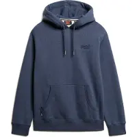 Superdry für Herren. M2013110A Essential Logo Sweatshirt navy (XL), Lässig, Baumwolle, Nachhaltig, Marine