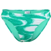 Seafolly - Women's Wavelength High Leg Ruched Side Pant - Bikini-Bottom Gr 34 türkis