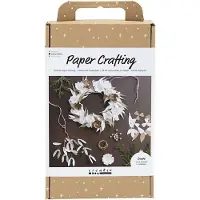 Creativ Company Bastelset Weihnachtskranz Papier - kreative Hobbyset