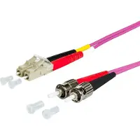Metz Connect OpDAT Patchkabel LC-D/2xST OM4, 0,5 m 151S1JOAO05E
