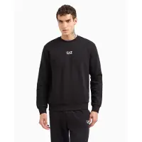 EA7 für Herren. 8NPM34_PJVTZ Langarm-Sweatshirt schwarz (L), Lässig, Sportlich, Baumwolle, Multisport