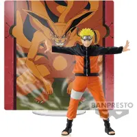Banpresto Naruto Shippuden Uzumaki Naruto Panel Spectacle Figur 13 Cm Orange Orange One Size