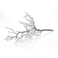 Otto Home Winterliche Kunstpflanze "Weihnachtsdeko", braun, H:78cm, Kunststoff, Kunstpflanzen, Winterliche Kunstpflanze, Dekozweig, in gefrosteter Ausführung