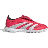 Adidas Predator League Fold-Over Tongue Turf Lucid Red Cloud White Core Black - EU 48