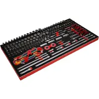 Ks Tools 813.0183, Steckschlüssel-Satz, 183 Kopf/Köpfe, 9,27 kg