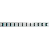 EFB Elektronik EFB SB-FP-S-12SC-D-V-OM3 Bestückte Frontblende mit 12 x SC Duplex Kupplung OM3 vertikal, schwarz SBFPS12SCDVOM3