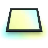 Wiz Deckenlampe Panel schwarz - 12W