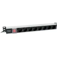 Equip 19-zoll 1he 8-fach Steckdosenleiste Für Rackmontage