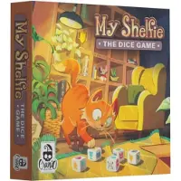 Cranio creations My Shelfie: The Dice Game (Italienische Ausgabe) – Brettspiel – – 2-4 Spieler – 8+