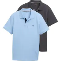 Tom Tailor 1044879 Kurzarm-poloshirt 2 Einheiten