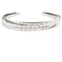 Ailoria Armreif Set "Armreif (3er Set) ÉMOTION", silber, Armbänder, Damen, Edelstahl, Armreif Set