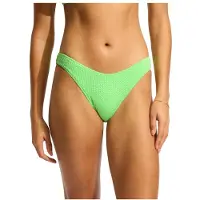 Seafolly - Women's Sea Dive High Cut Pant - Bikini-Bottom Gr 42 grün