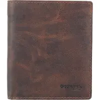 Greenland Nature Leder Geldbörse Montana Kombibörse RFID Brown braun