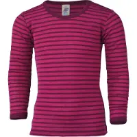 Engel - Kinder Unterhemd L/S - Merinounterwäsche Gr 176 lila