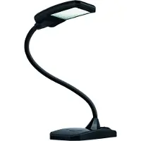 Hansa LED-Tischleuchte Twist, 300 Lumen, Flexarm, Lebensdauer 30.000 Stunden, schwarz